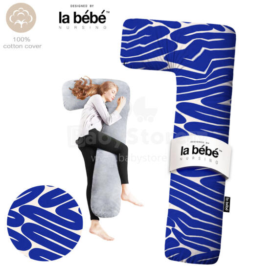 La Bebe™ Flopsy Cotton Nursing Maternity Pillow Art. 5-172 Wild Life.