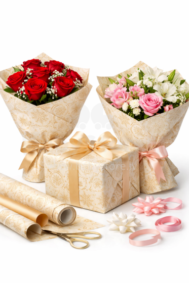 Gift Paper Tissue Design Art.287784 Kingitussiidist paber 50 x 70 cm