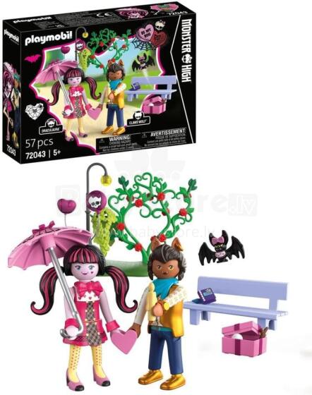 PLAYMOBIL Monster High – sõbrapäeva kohting Draculaura ja Clawdiga