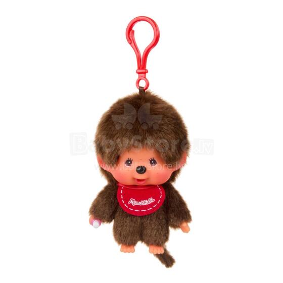 MONCHHICHI Keychain Big Head, Boy, 10 cm