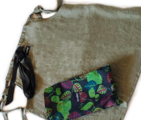 La bebe™ Mama Blouse Linen Art.2880 Naturaalsest linasest universaalne pluus rasedatele naistele, Moss green