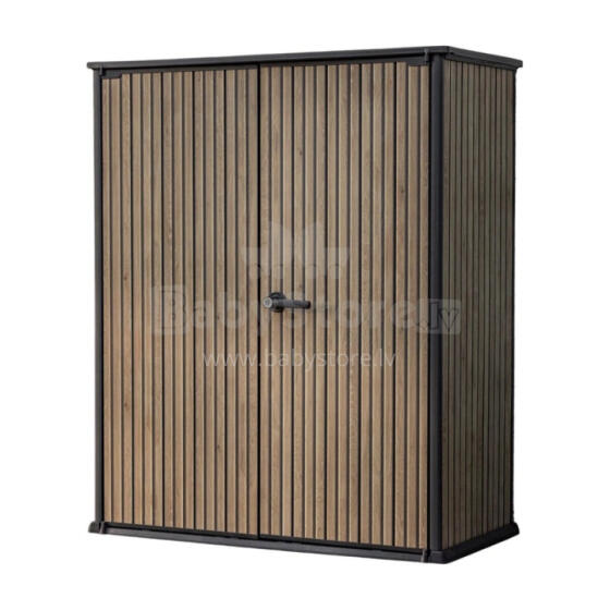 Aiakuur Deco Vertical Shed sooja pruuni tooniga