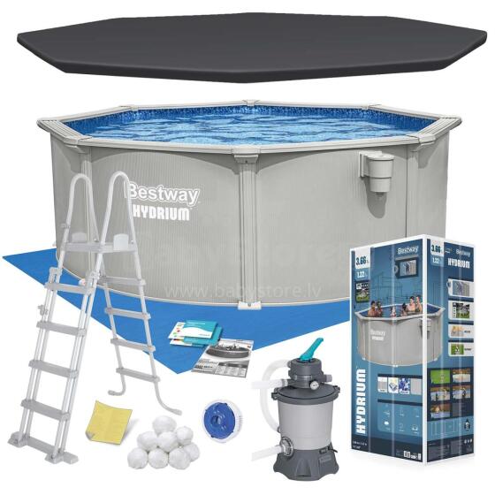 Aastaringne paneelbassein 366 x 122 cm 13-in-1 Bestway 56574