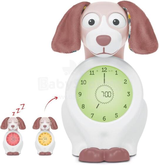 Zazu Kids Davy Dog Sleeptrainer Art.288269 Pink Unetreener Davy öövalgusega