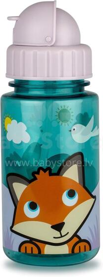 Tum Tum Watter Bottle Art.288461 Fox Felicity Kaasaskantav joogitops kõrrega 400 ml.