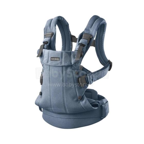 BABYBJÖRN beebi kandekott HARMONY WOVEN MELANGE, blue, 088033