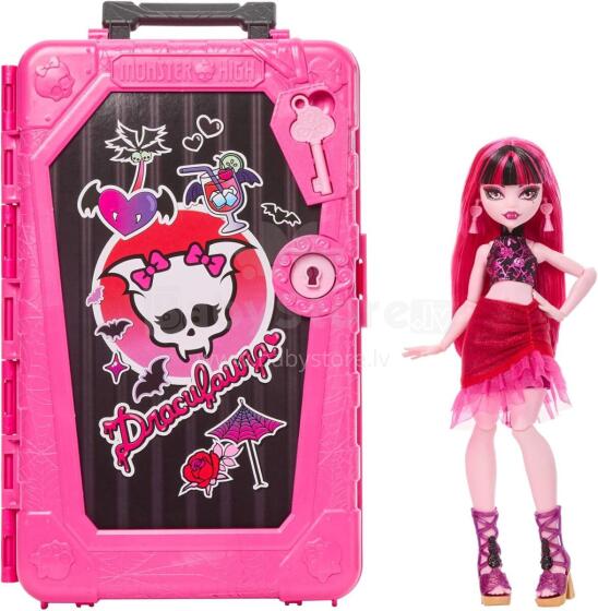 Monster High Skulltimate Secrets: Destination Gore-geous Oasis – Draculaura nukk ja aksessuaarid