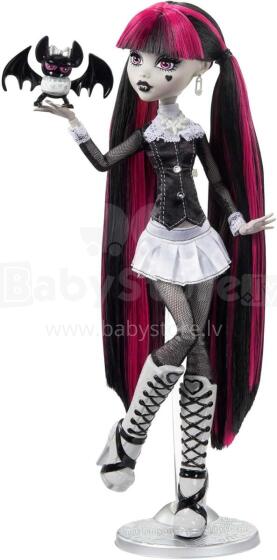 Monster High Reel Drama – Draculaura mustvalge kogumisnukk ja plakat