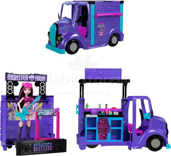 Monster High Draculaura Fangtastic Food Truck – 2-ühes lava ja köögiga mängukomplekt
