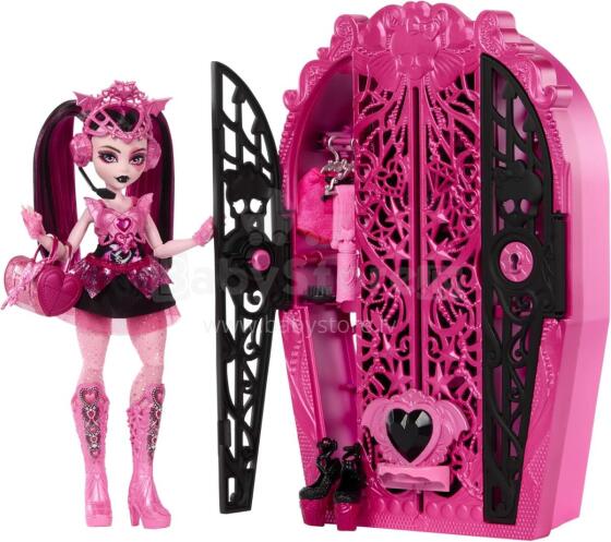 Monster High Skulltimate Secrets – Monster Mysteries Draculaura garderoobikomplekt (19+ üllatust)