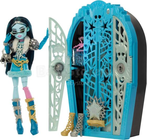 Monster High Skulltimate Secrets – Hauntlywood Mysteries Frankie Stein garderoobikomplekt (19+ üllatust)