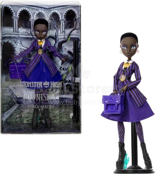 Monster High x Wednesday Bianca Barclay nukk – Nevermore stiil sirenamulettiga