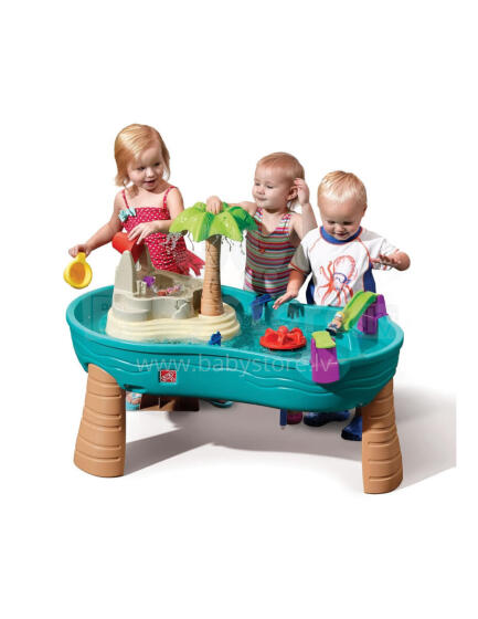 Step2 veelaud saare ja tarvikutega Splish Splash Seas veelaud™