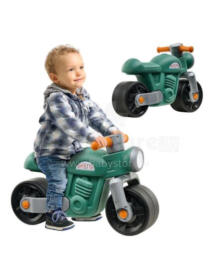 FALK Ride-On mootorratas Moto Premier Vintage Roheline vanusele 1-3