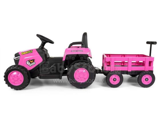 MILLY MALLY 6835 Aku Toitega Sõiduk Rolly Roosa (12V Aku)