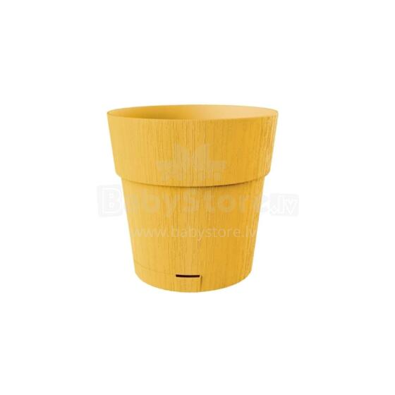 Lillepott alusega Ethica &Oslash;15x15cm sinepikollane