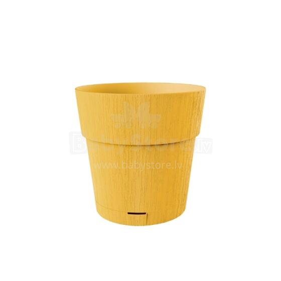 Lillepott alusega Ethica &Oslash;20x19cm sinepikollane