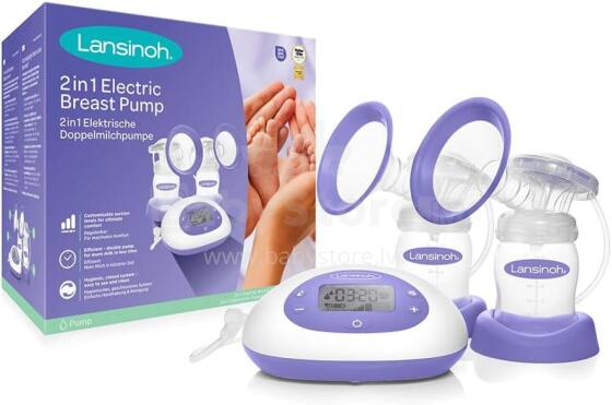 Lansinoh 2-in-1 Electric Breast Pump  Art.53065 Elektriline rinnapump