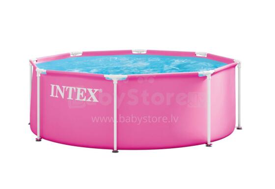Aedade raamiga bassein lastele 244x76 cm, roosa, INTEX 28290ND