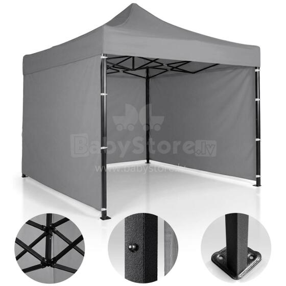 Aedpaviljon 3 seina 3 x 3m Hall Plonos