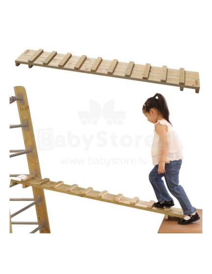 KLASSIKALINE MAAILM EDU Puitramp Playground Sild