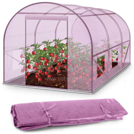 Aedatunnel Film 2 x 3 m (6 m2) Roosa Plonos