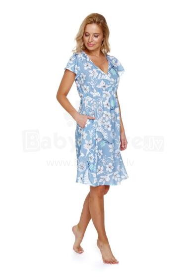 Doctornap  Cotton Night Dress Art.TM.5136.SANTORINI Cotton nightgown for pregnant/nursing