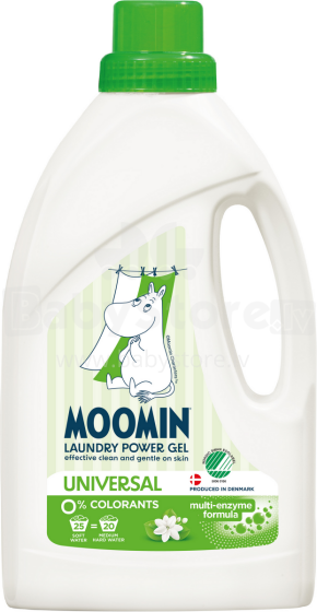 Moomin Universal Art.290526 Vedel pesugeel beebiriietele, 900ml