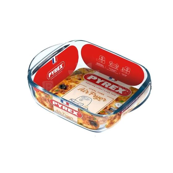 Klaasist anum &otilde;hufrit&uuml;&uuml;rile 20x17cm/1L Pyrex