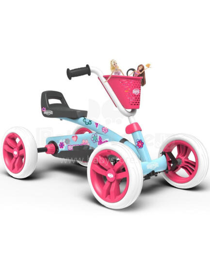 BERG Pedal Go-Kart Buzzy Bloom Vaiksed Rattad 2-5 Aastat Kuni 30 kg