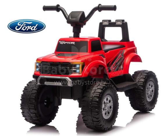 MILLY MALLY 6955 Aku Toitega Sõiduk Ford F-150 Raptor Punane