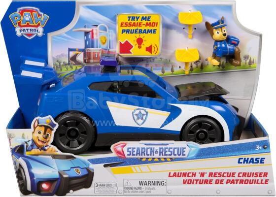 PAW PATROL sõiduk Search & Rescue Launch N Rescue Cruiser, 6074962