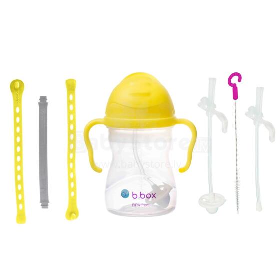 B.BOX 62610 Starter Set 3-in-1 - 240ml Sidruni Kausi Pudeli + Sidruni Sherbet Kaelarihm + Varu Kausid