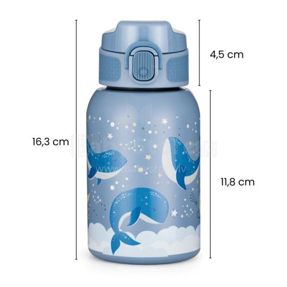 PETITE&MARS 150381 Roostevaba terasest termospudel koos õhutusventiiliga 350ml