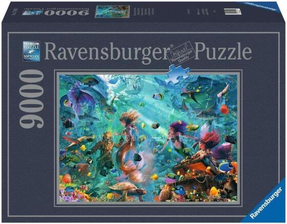 Ravensburger pusle 9000 tk Allveemaailm
