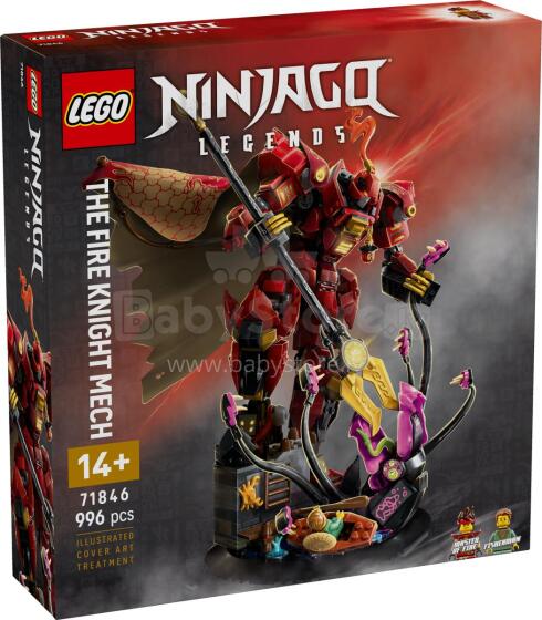 LEGO Ninjago Tuli Rüütli Mech
