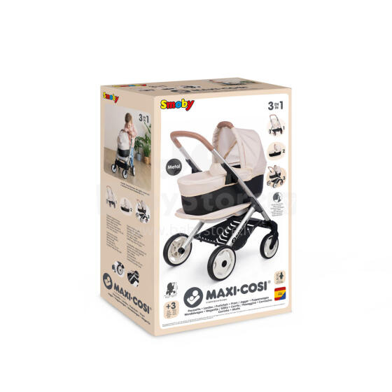 Smoby Maxi-Cosi 3-in-1 Nukuvankerikomplekt - Beez
