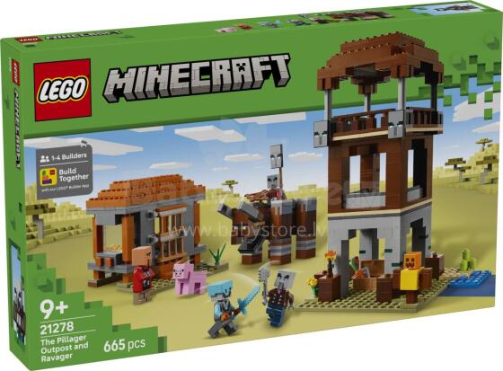 LEGO Minecraft Röövijate Esi- ja Röövli
