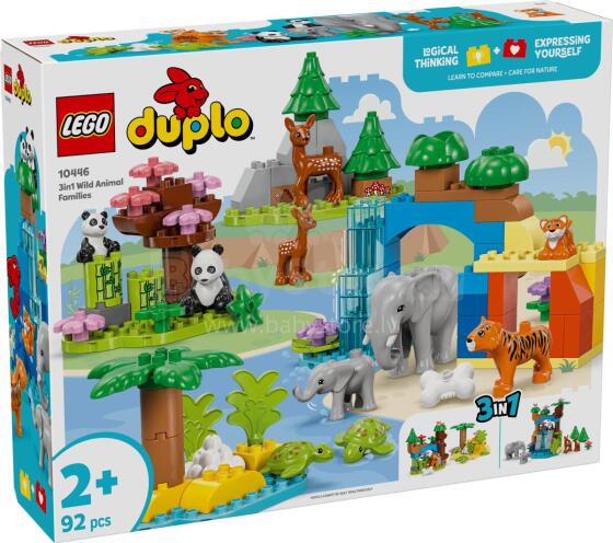 LEGO DUPLO 3in1 metsloomade pered