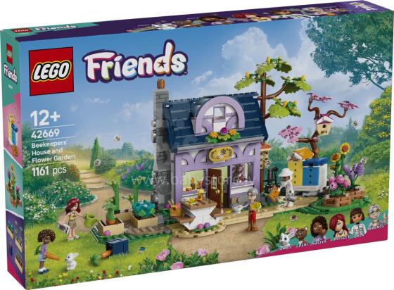 LEGO Friends Mesinikudumise Maja ja Lilleaed