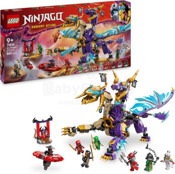 Lego Ninjago Art.71836 Fookuse Kaare Draakon