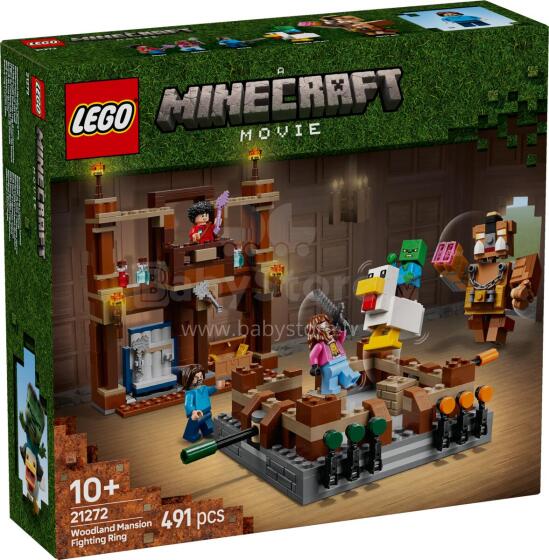 LEGO Minecrafti metsakohviku võitlusring
