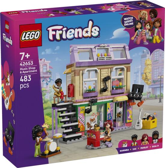 LEGO Friends Muusikapood ja Korter