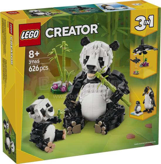 LEGO Creator Metsloomad: Panda Perekond