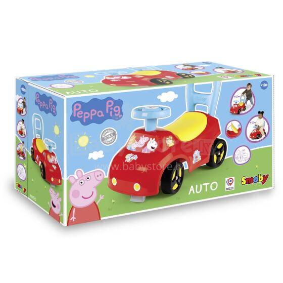 Smoby Peppa Pigu Auto Rattaga