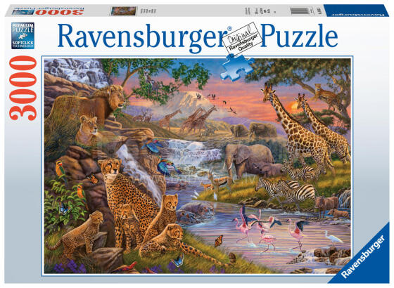 Ravensburgeri pusle 3000 tk Loomade kuningriik