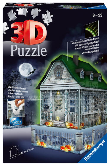 Ravensburger 3D pusle Kummitusmaja