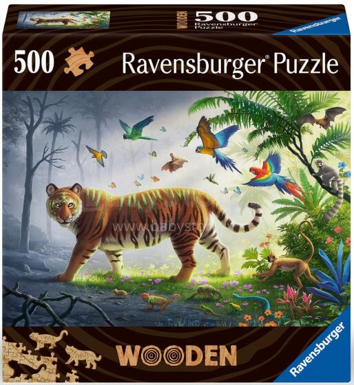 Ravensburger Puitpuzzle 500 tk Tiiger džunglis