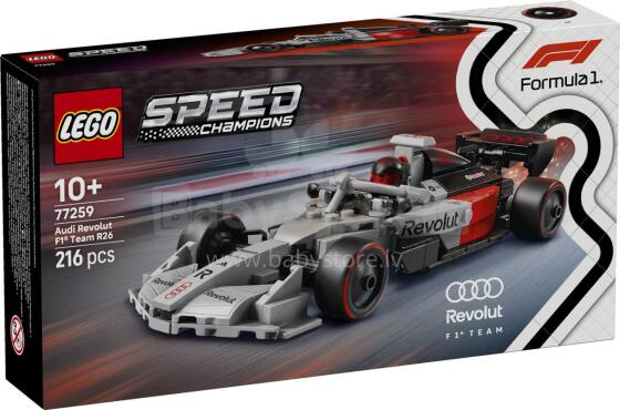 LEGO Speed Champions Audi Revolut F1 Team R26 võidusõidauto