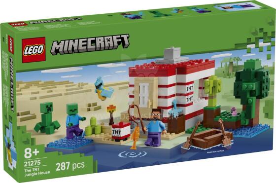 LEGO Minecraft TNT džungli maja